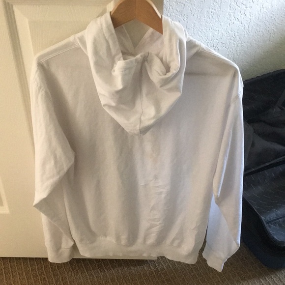 Oversized white hoodie - Picture 2 of 4